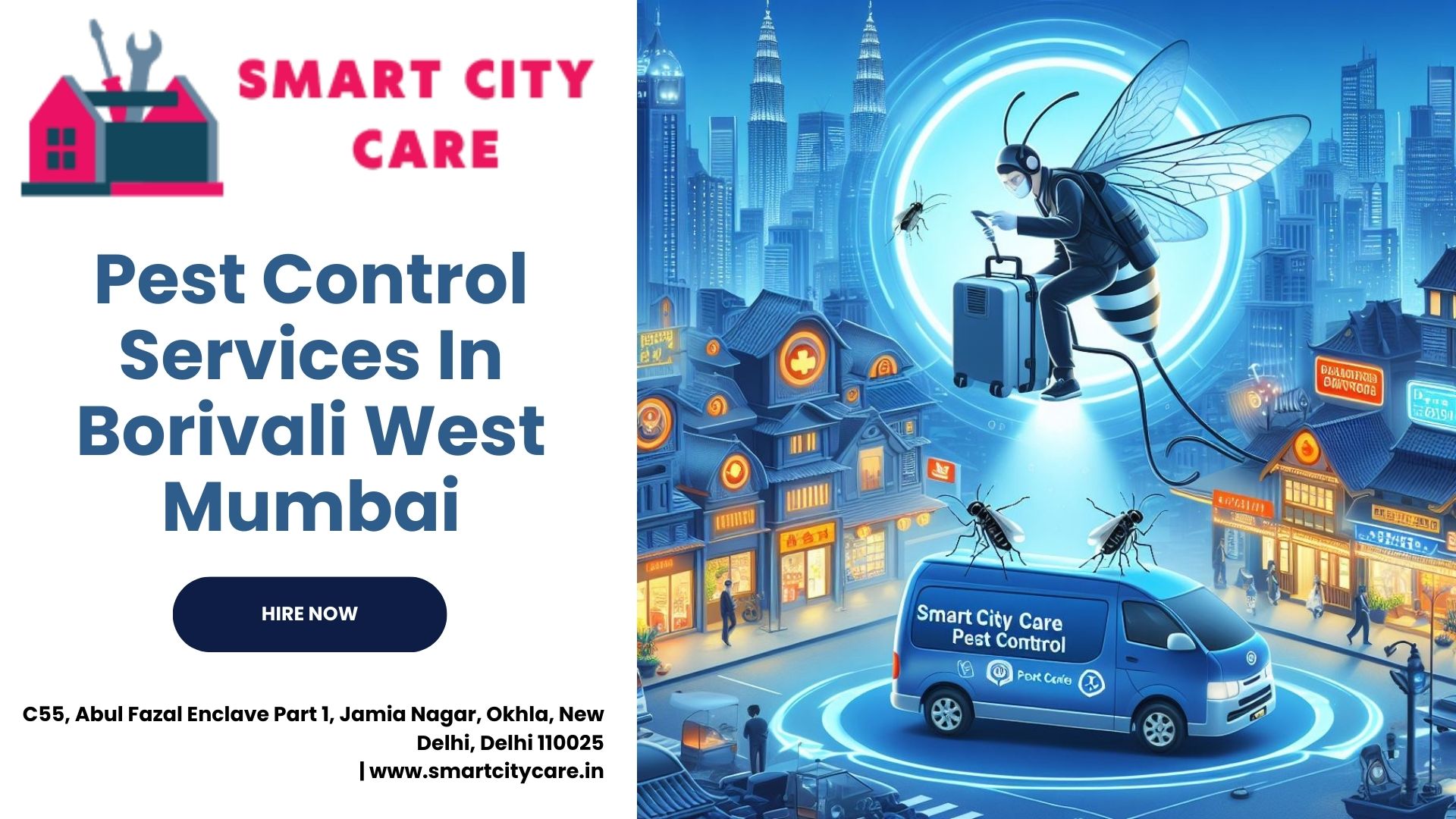 Pest Control Services price list in Borivali West, Mumbai
