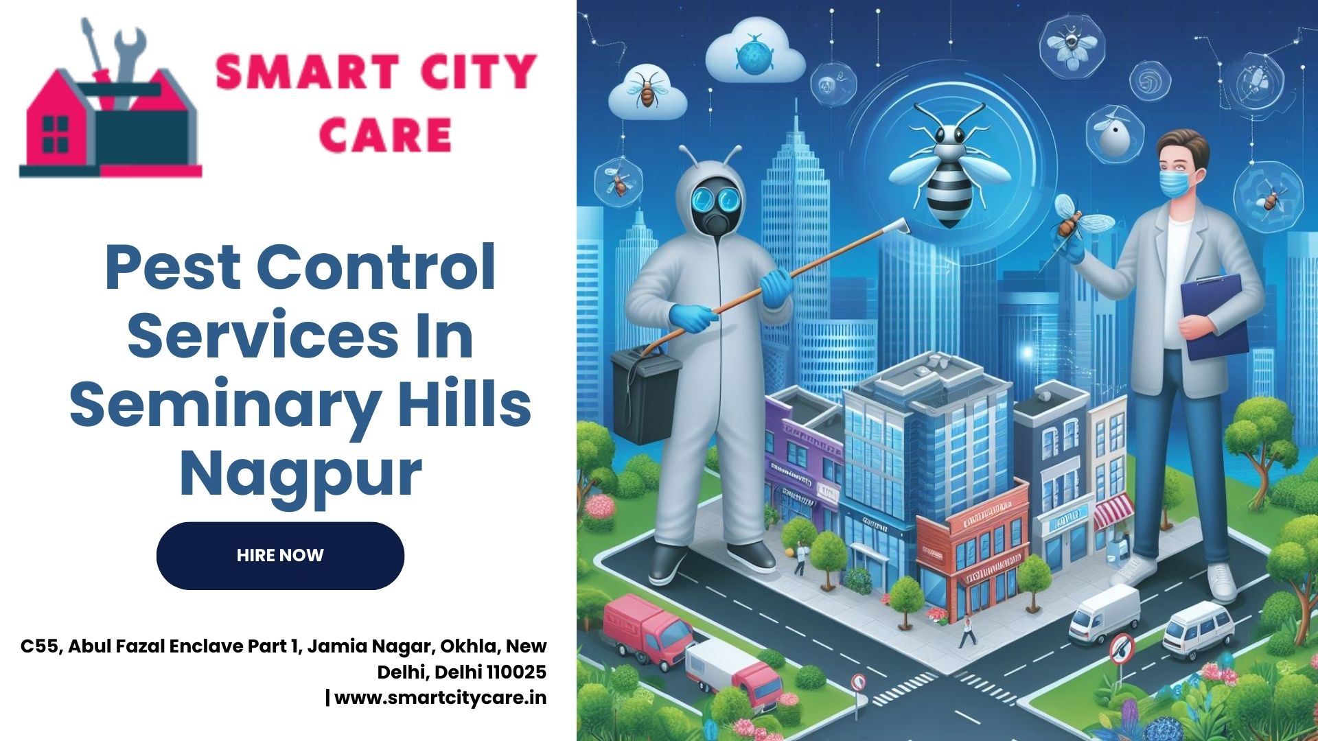 Pest Control Services price list in Seminary Hills, Nagpur