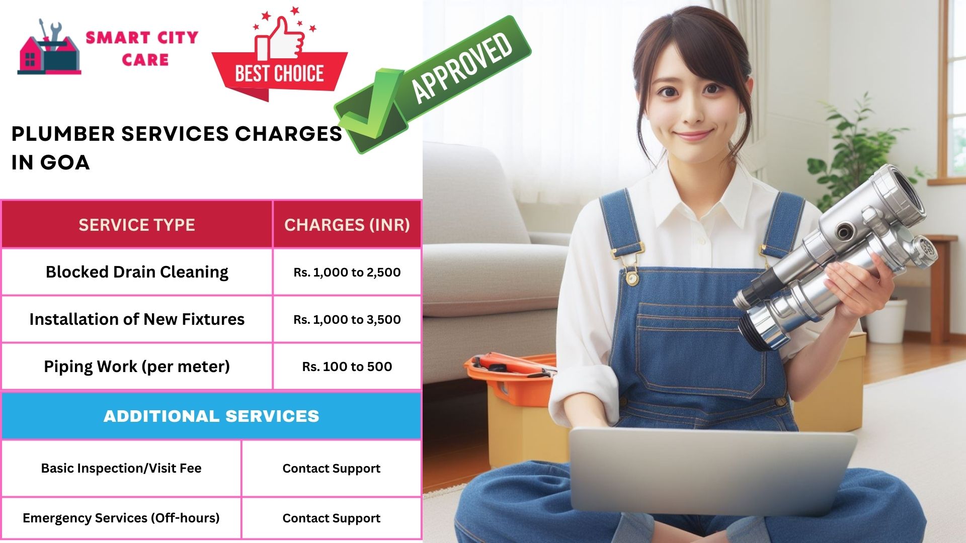 Goa plumbers at your doorstep : Smart City Car