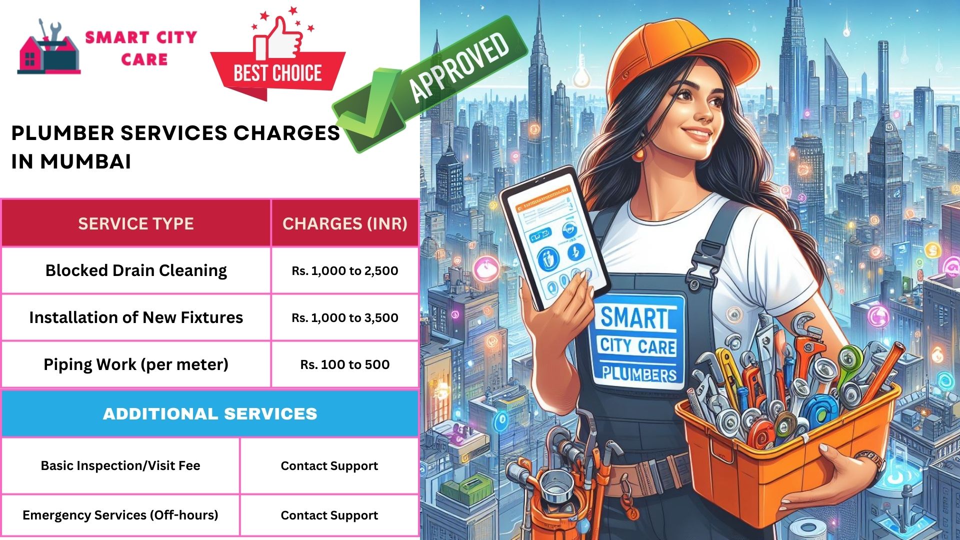 Mumbai plumbers at your doorstep : Smart City Car