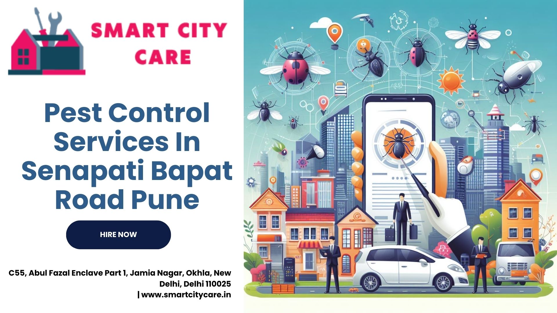 Pest Control Services price list in Senapati Bapat Road, Pune