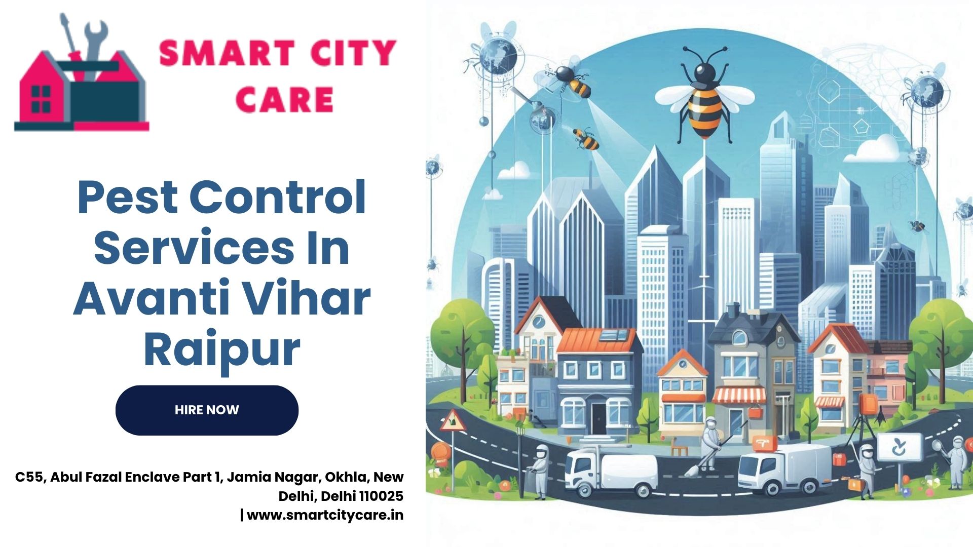 Pest Control Services price list in Avanti Vihar, Raipur