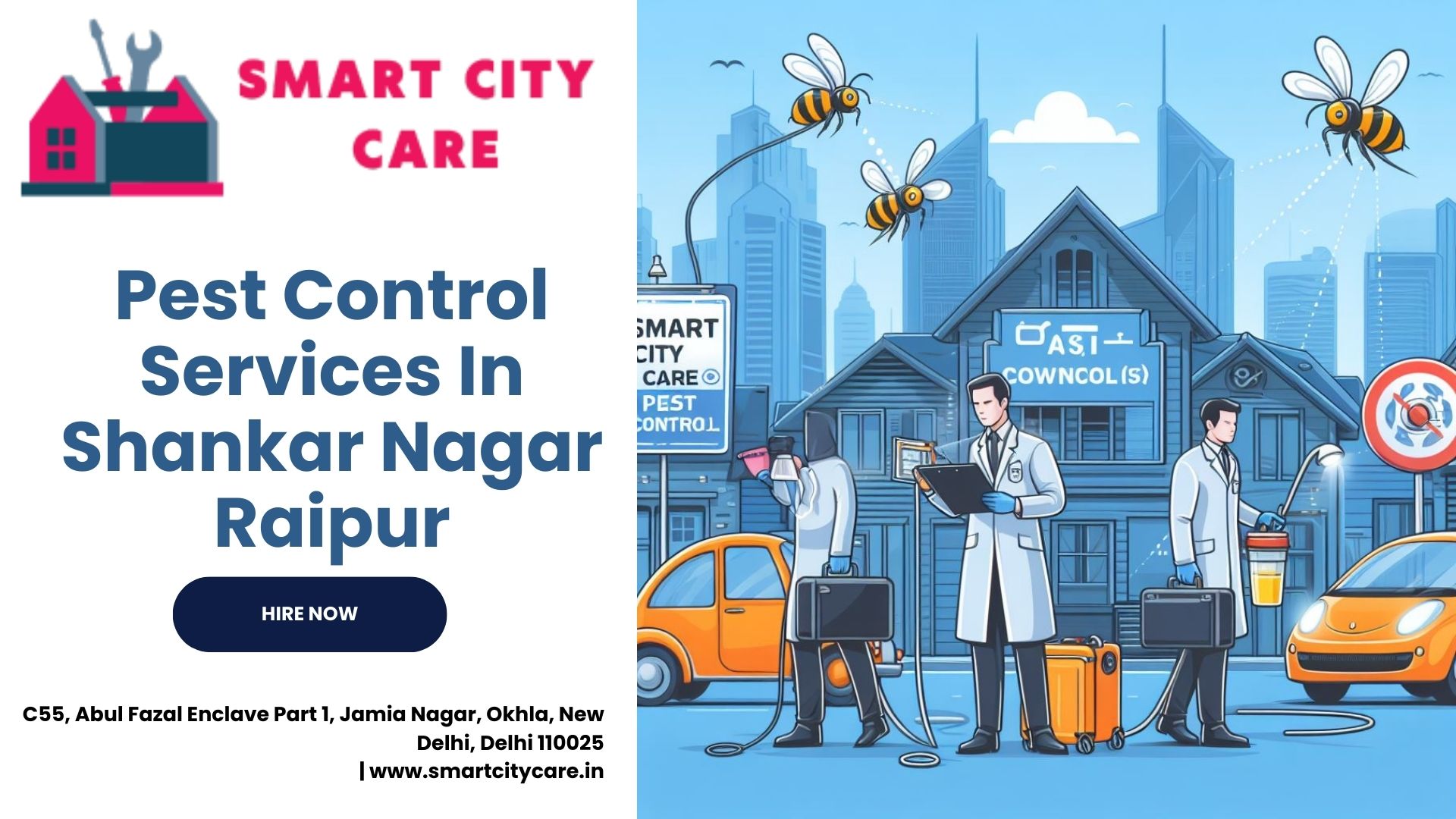 Pest Control Services price list in Shankar Nagar, Raipur