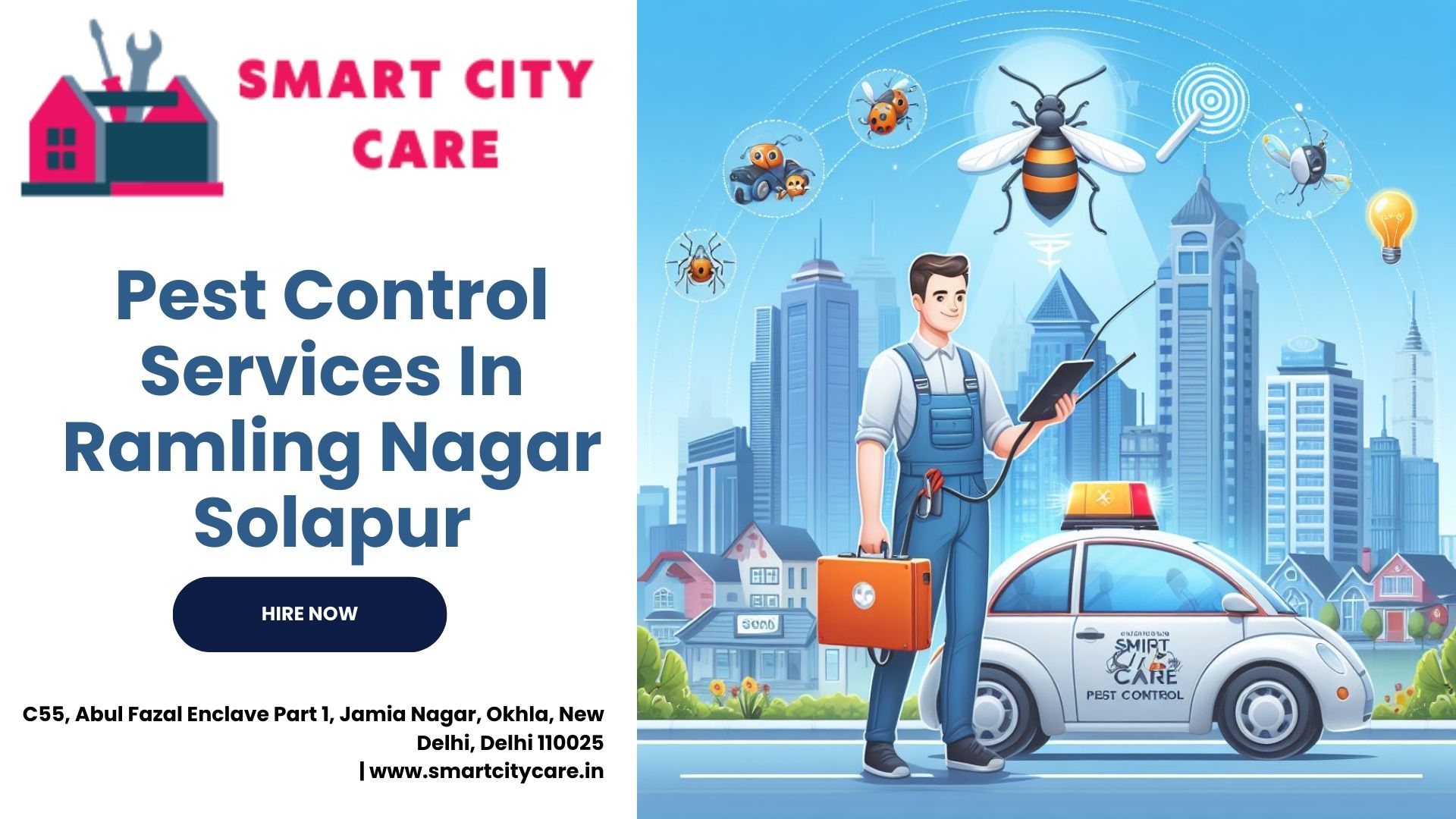 Pest Control Services price list in Ramling Nagar, Solapur