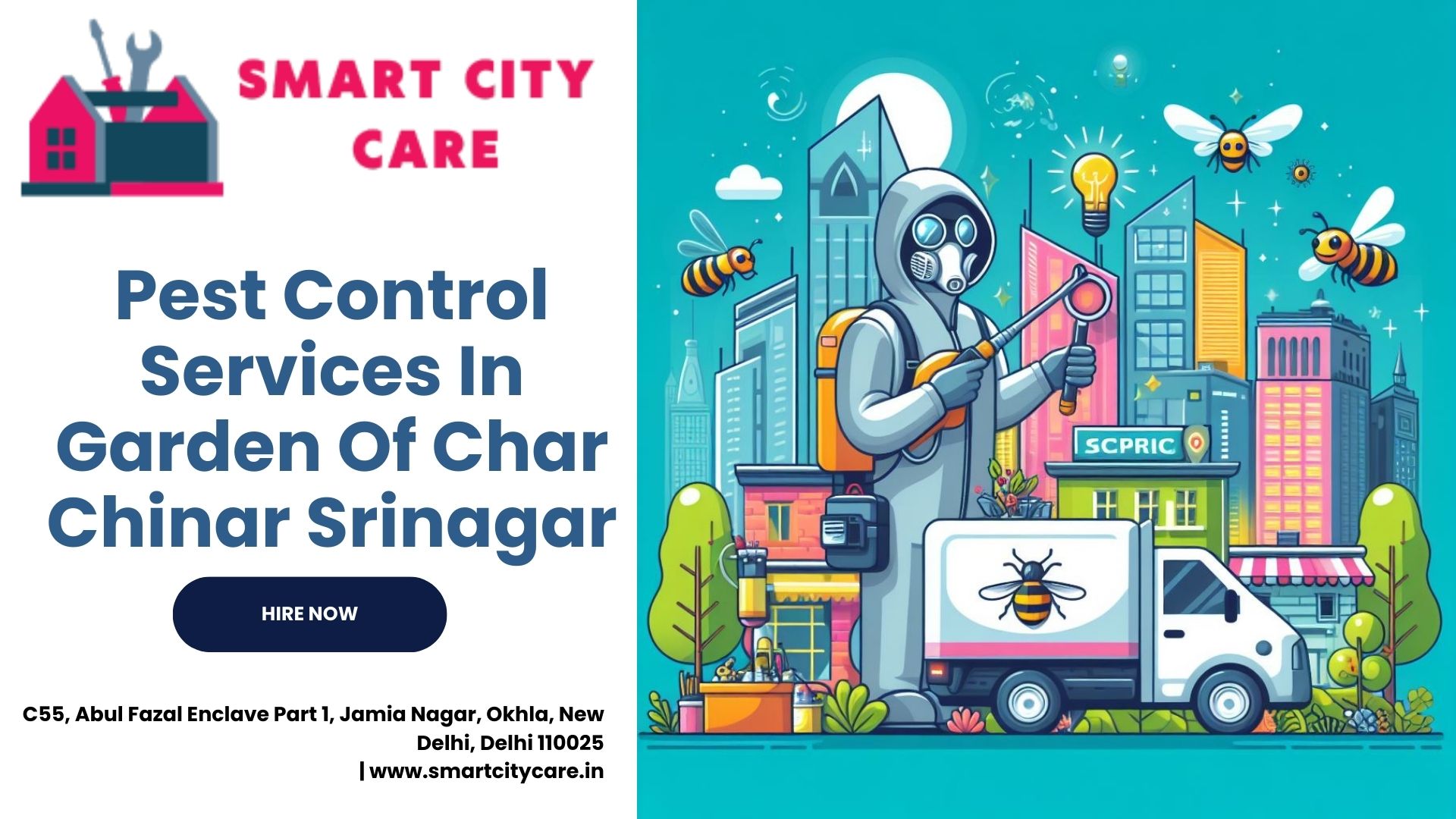 Pest Control Services price list in Garden Of Char Chinar, Srinagar