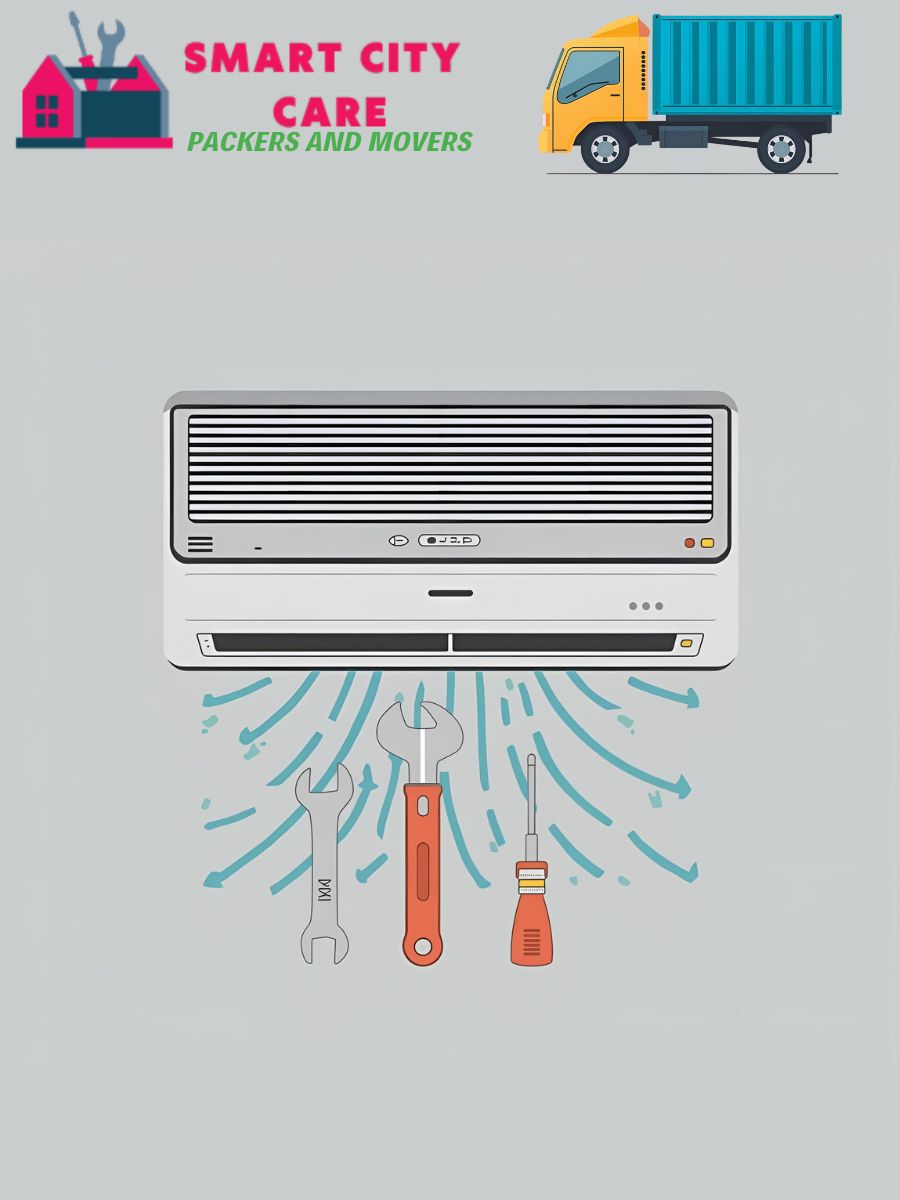 Smart City Care AC repair services banner