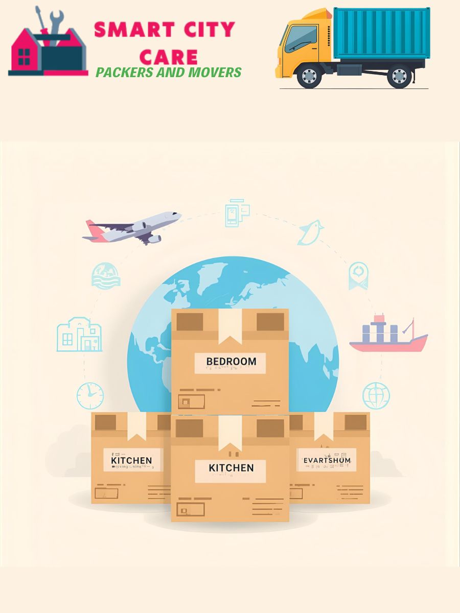 Smart City Care international household relocation services banner