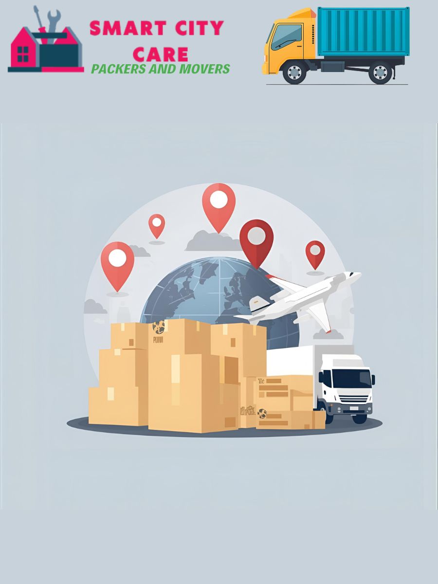 Smart City Care international packers and movers services banner