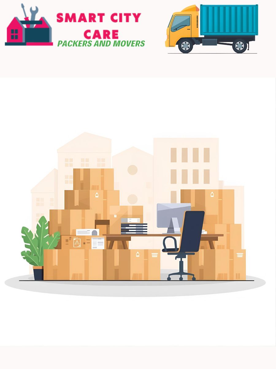Smart City Care office shifting services banner
