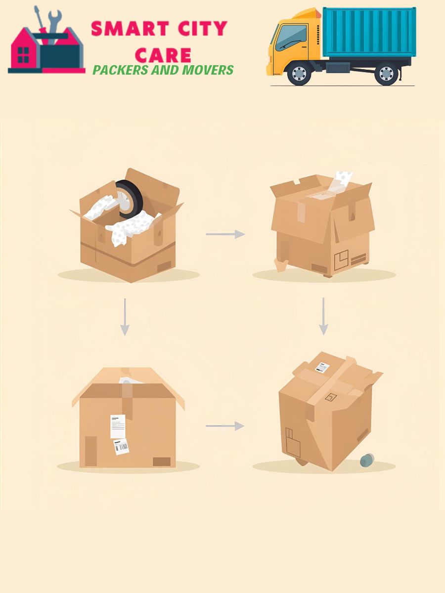 Smart City Care packing and unpacking services banner